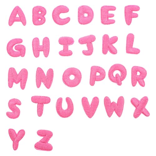 DIYEAH 26 Stück Buchstaben-Aufnäher zum Aufbügeln, Alphabet, bestickte Applikation, Nähen, Stickerei, Buchstaben für Kleidung, Hüte, Socken, Jeans, Taschen, DIY-Zubehör DIYEAH 26 Stück Buchstaben-Aufnäher zum Aufbügeln, Alphabet, bestickte Applikation, Nähen, Stickerei, Buchstaben für Kleidung, Hüte, Socken, Jeans, Taschen, DIY-Zubehör von DIYEAH
