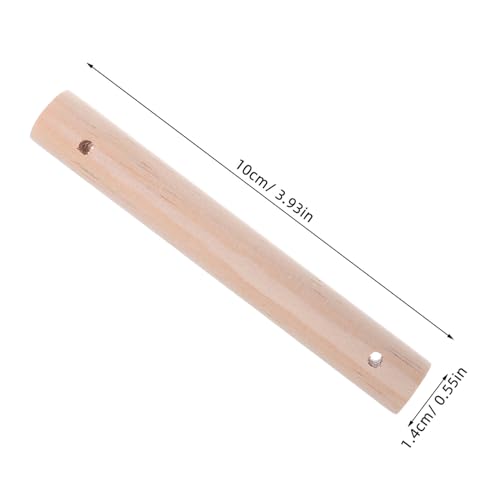 DIYEAH 26 Stück Rohstoffe für Vogelkäfigstäbe Holzhandwerksstangen für Projekte Seilleiter Holzstangen zum Austausch DIY -Holzbearbeitung Bastelstöcke Holzhandwerksstäbe für DIY Beige von DIYEAH