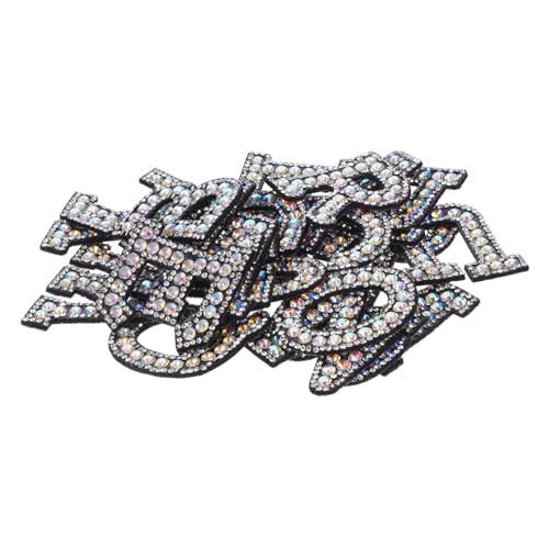 DIYEAH 26 Stück Strassbuchstaben Aufbügeln für Diy Kleidung Taschen und Hüte Dekorative Alphabet Aufkleber für Kreative Projekte DIYEAH 26 Stück Strassbuchstaben Aufbügeln für Diy Kleidung Taschen und Hüte Dekorative Alphabet Aufkleber für Kreative Projekte von DIYEAH