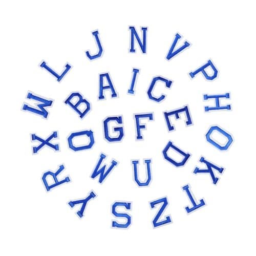 DIYEAH 26 Stück Teiliges Buchstaben Aufbügler Dunkelblau Polyester Applikationen zum Aufbügeln und Annähen Langlebige Reparaturflicken für Kleidung Taschen Hüte Einfach zu Verwenden DIYEAH 26 Stück Teiliges Buchstaben Aufbügler Dunkelblau Polyester Applikationen zum Aufbügeln und Annähen Langlebige Reparaturflicken für Kleidung Taschen Hüte Einfach zu Verwenden von DIYEAH