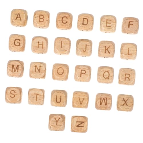 DIYEAH 260 Stk. Beechwood Buchstabenperlen Runde Abgerundete Holzbuchstaben für Diy Schmuckherstellung Armbänder Halsketten Basteln Kinderfreundliche Leicht Auffädelbare Holzperlen DIYEAH 260 Stk. Beechwood Buchstabenperlen Runde Abgerundete Holzbuchstaben für Diy Schmuckherstellung Armbänder Halsketten Basteln Kinderfreundliche Leicht Auffädelbare Holzperlen von DIYEAH