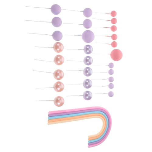 DIYEAH 28 Stück Mini Luftballon Cupcake Topper für Geburtstagsfeiern Hochzeiten und Shower Dekorationen DIYEAH 28 Stück Mini Luftballon Cupcake Topper für Geburtstagsfeiern Hochzeiten und Shower Dekorationen von DIYEAH