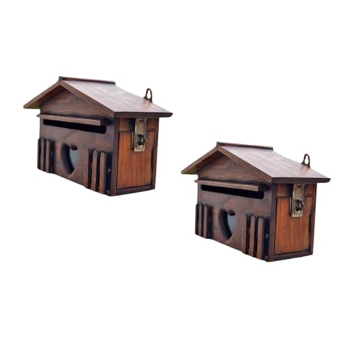 DIYEAH 2Er-Packung Posthalter für den Eintritt holzbriefkasten kreativbox creative box Stilvoller Briefkasten sicher externe Postfächer Eingangsbriefkasten Posthalter aus Holz hölzern DIYEAH 2Er-Packung Posthalter für den Eintritt holzbriefkasten kreativbox creative box Stilvoller Briefkasten sicher externe Postfächer Eingangsbriefkasten Posthalter aus Holz hölzern von DIYEAH