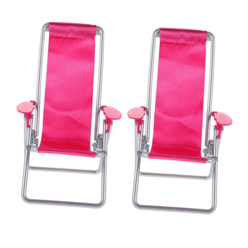 DIYEAH 2Stücke Faltbarer Mini Strandstuhl für Puppenhäuser Leichtes Plastik für Heimdekoration Party Requisiten und DIY Feengarten Zubehör DIYEAH 2Stücke Faltbarer Mini Strandstuhl für Puppenhäuser Leichtes Plastik für Heimdekoration Party Requisiten und DIY Feengarten Zubehör von DIYEAH