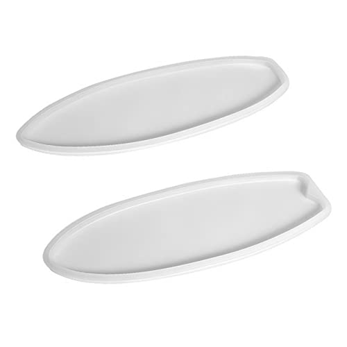 DIYEAH 2Stücke Silikonform für DIY Surfboard Gestaltete Gießform Epoxidharz Coaster Silikonform für Heimdekoration und von DIYEAH