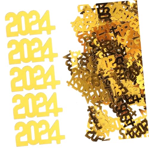 DIYEAH Dekoration Für Die Neujahrsfeier 3 Beutel Mit Festlichem Tischkonfetti „frohes Neues Jahr“-Design DIYEAH Dekoration Für Die Neujahrsfeier 3 Beutel Mit Festlichem Tischkonfetti „frohes Neues Jahr“-Design von DIYEAH