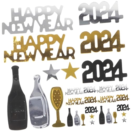 DIYEAH Festliche Party-Szene-Layout mit Silvester-tischdekoration und Buntem Konfetti DIYEAH Festliche Party-Szene-Layout mit Silvester-tischdekoration und Buntem Konfetti von DIYEAH