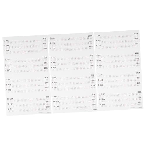 DIYEAH 3 Blatt Kalender Aufkleber Selbstklebend Haftend Terminkalender Tagesplaner Organizer Sticker Für Büro Schule Persönliche Planung Tragbar Und Vielseitig DIYEAH 3 Blatt Kalender Aufkleber Selbstklebend Haftend Terminkalender Tagesplaner Organizer Sticker Für Büro Schule Persönliche Planung Tragbar Und Vielseitig von DIYEAH