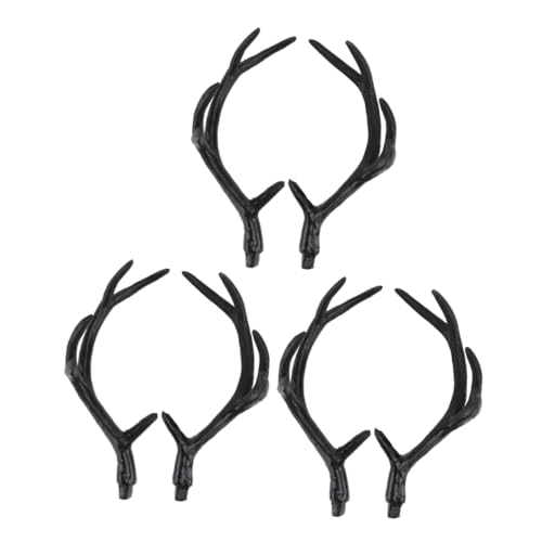 DIYEAH 3 Paar Diy Geweih Stirnband Imitation Hirschhörner Halloween Haarreif Lifelike Horn Kopfstück Leicht und Bequem für Cosplay Kostüm Party Zubehör DIYEAH 3 Paar Diy Geweih Stirnband Imitation Hirschhörner Halloween Haarreif Lifelike Horn Kopfstück Leicht und Bequem für Cosplay Kostüm Party Zubehör von DIYEAH