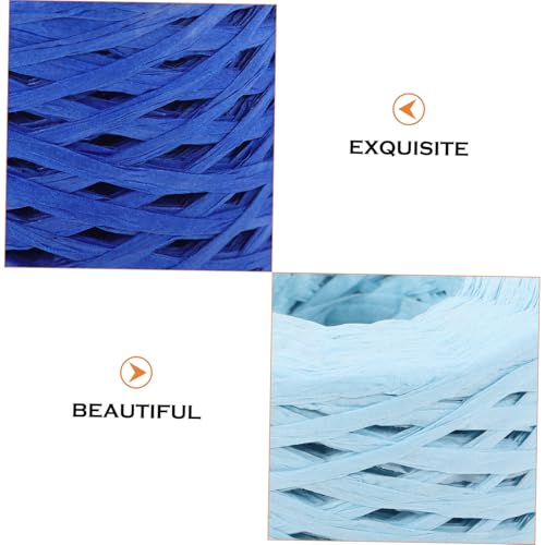 DIYEAH 3 Rollen Bunte Raffia Papierbänder DIY Geschenkband aus Papier Dekoratives Bastband für Verpackung Blumenarrangements und Bastelprojekte Vielseitig Einsetzbar Handgeflochten DIYEAH 3 Rollen Bunte Raffia Papierbänder DIY Geschenkband aus Papier Dekoratives Bastband für Verpackung Blumenarrangements und Bastelprojekte Vielseitig Einsetzbar Handgeflochten von DIYEAH