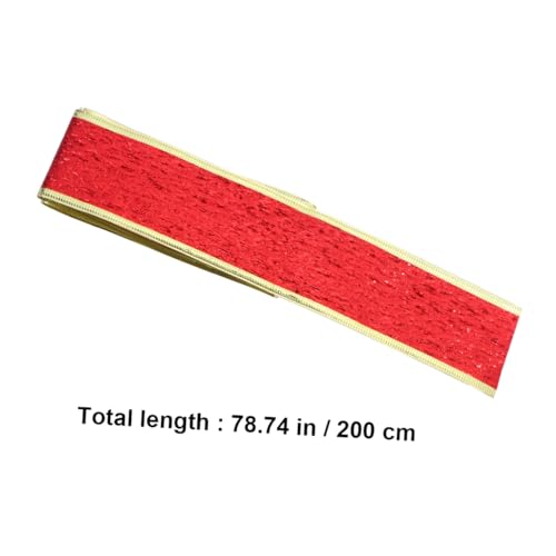 DIYEAH 3 Rollen Geschenkband Weihnachts Dekoband Silber Rot Langlebiges DIY Schleifenband für Geschenkverpackung Party und Hochzeitsdekoration Festliches Bastelband von DIYEAH