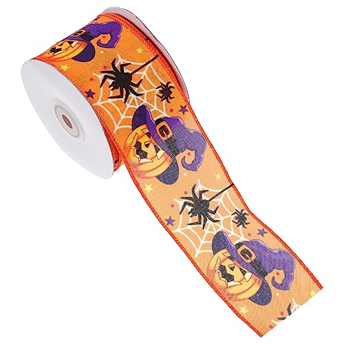 DIYEAH 3 Rollen Halloween Band Topf Armreif Bruststück Natürliches Drahtband Kühlmatte Für Hunde Bänder Umwickelte Dekoration Kieselstein Dekoration Besen Teppich Bindfaden von DIYEAH