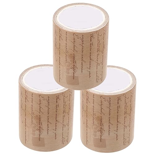 DIYEAH 3 Rollen Retro-Washi-Tape Album-Foto-Scrapbooking Sammelalbumpapier Retro-Sammelalbum farbig Scrapbooking Washi Tape Scrapbooking-Klebeband Japanisches Papier DIYEAH 3 Rollen Retro-Washi-Tape Album-Foto-Scrapbooking Sammelalbumpapier Retro-Sammelalbum farbig Scrapbooking Washi Tape Scrapbooking-Klebeband Japanisches Papier von DIYEAH