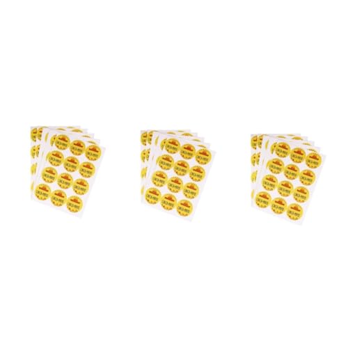 DIYEAH 3 Sätze 3 Sets Siegelaufkleber Für Papiertüten Party Zubehör Aufkleber Geschenkanhänger Siegeletiketten Runde Beutelaufkleber Siegelaufkleber Gelb 24 Blatt * 3 24 Blätter * 3 DIYEAH 3 Sätze 3 Sets Siegelaufkleber Für Papiertüten Party Zubehör Aufkleber Geschenkanhänger Siegeletiketten Runde Beutelaufkleber Siegelaufkleber Gelb 24 Blatt * 3 24 Blätter * 3 von DIYEAH