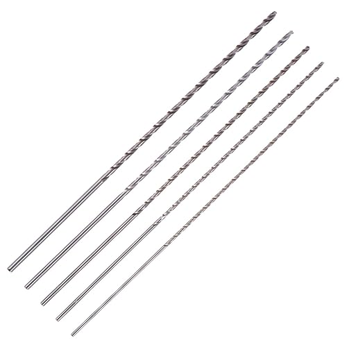 DIYEAH 3 Sätze Bohrer-set Hartmetall Großer Bohrer Schlangenbohrer Extra Lange Bohrer Breites Bohrer Silver Hochgeschwindigkeitsstahl 5 Stücke * 3 von DIYEAH