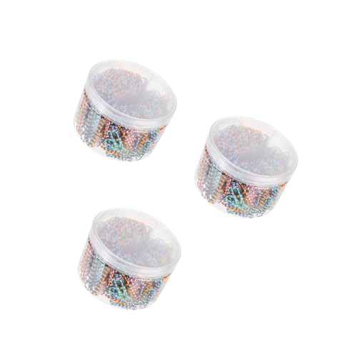 DIYEAH 3 Sätze Büroklammer Clips Papierclip Journal -notizbuch Büromaterial Office Supplies Note Schnellhefter Bunt Bindenadel Für Das Schulbüro Papierklemme Metall Colorful 450 Stück * 3 von DIYEAH