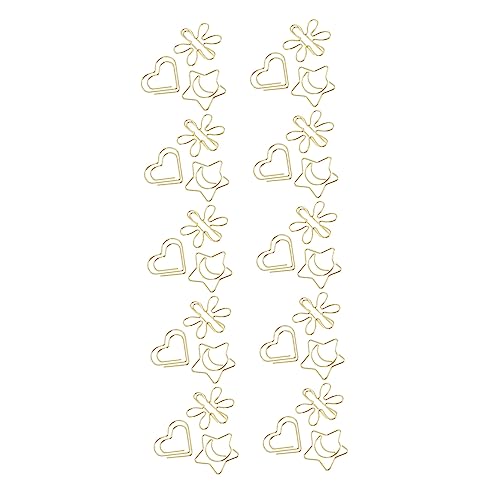 DIYEAH 3 Sätze Büroklammer Für Büro Geformt Hosenbügel Mit Clips Ordner Für Bürobedarf Papierverschlüsse Tischclips Gardinenclips Tischdecke Clips Notizen Metall Golden 30 Stück * 3 DIYEAH 3 Sätze Büroklammer Für Büro Geformt Hosenbügel Mit Clips Ordner Für Bürobedarf Papierverschlüsse Tischclips Gardinenclips Tischdecke Clips Notizen Metall Golden 30 Stück * 3 von DIYEAH