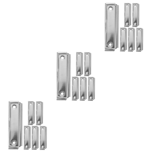 DIYEAH 3 Sätze Clips Clips Klein Klemmbretthalter Zwischenablage Montierbar Klemmbrett Mit Speicher Bretter Board-clips Klammer Fürs Büro Rostfrei Aluminiumlegierung Silver 6 Stücke * 3 DIYEAH 3 Sätze Clips Clips Klein Klemmbretthalter Zwischenablage Montierbar Klemmbrett Mit Speicher Bretter Board-clips Klammer Fürs Büro Rostfrei Aluminiumlegierung Silver 6 Stücke * 3 von DIYEAH