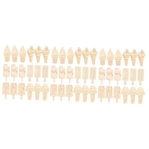 DIYEAH 3 Sätze Eiscreme-handwerk Herstellung -eisportionierer Bastelsets+für+ Bastel Set Für Holz- -ornament Eiscreme-ausschnitt Aus Holz Zum Basteln 30 Stück * 3 DIYEAH 3 Sätze Eiscreme-handwerk Herstellung -eisportionierer Bastelsets+für+ Bastel Set Für Holz- -ornament Eiscreme-ausschnitt Aus Holz Zum Basteln 30 Stück * 3 von DIYEAH