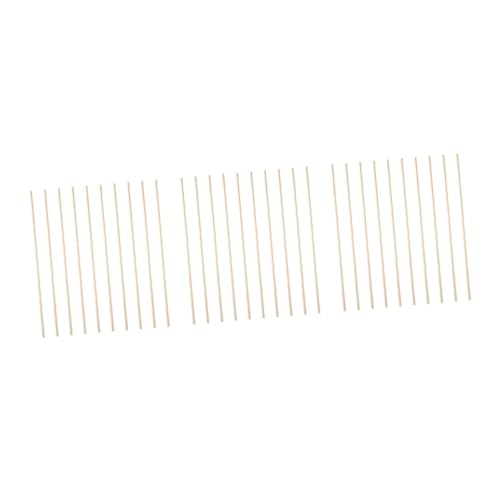 DIYEAH 3 Sätze Gleichschenklige Dreieck Holzleisten Kellerfenster Zierleiste Fensterleisten Dekorleiste Holz Fensterleiste Holz Zierleiste Wandleiste Zierleiste DIY 10 Stück * 3 von DIYEAH