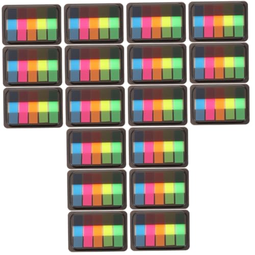 DIYEAH 3 Sätze Haftnotiz Anmerkung Es Ist Klebelaschen Zum Kommentieren Von Büchern Tab Registerkarten Für Seitenmarkierungen Und Klebestreifen Für Bücher Neon Ding Das Haustier 6boxen*3 DIYEAH 3 Sätze Haftnotiz Anmerkung Es Ist Klebelaschen Zum Kommentieren Von Büchern Tab Registerkarten Für Seitenmarkierungen Und Klebestreifen Für Bücher Neon Ding Das Haustier 6boxen*3 von DIYEAH