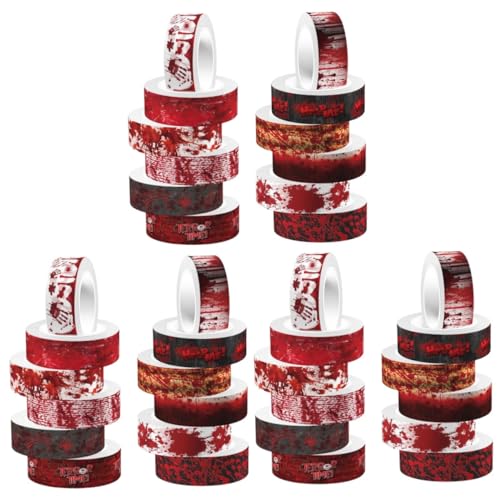 DIYEAH 3 Sätze Halloween-handwerk Gruselige Büroartikel Beängstigend Sehr Netz Halloween-dekorationen Zerreißen Washi-tape-halloween Halloween Liefert Papier 12 Rollen * 3 DIYEAH 3 Sätze Halloween-handwerk Gruselige Büroartikel Beängstigend Sehr Netz Halloween-dekorationen Zerreißen Washi-tape-halloween Halloween Liefert Papier 12 Rollen * 3 von DIYEAH