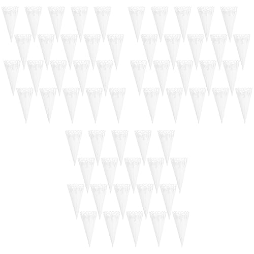 DIYEAH 3 Sätze Hochzeitskonfetti Papiertüten Herz Lace Hollow Design Für Hochzeiten Geburtstagsfeiern Babypartys Mit Starkem Doppelseitigem Klebeband Selbst 20 Stück * 3 von DIYEAH