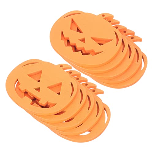 DIYEAH 3 Sätze Kürbischips Kürbisausschnitte Halloween Dekorationen Basteln Dekorieren Kürbisscheiben Herbstornament Hängender Kürbischip Kürbis Hängeanhänger Holz 10 Stück * 3 DIYEAH 3 Sätze Kürbischips Kürbisausschnitte Halloween Dekorationen Basteln Dekorieren Kürbisscheiben Herbstornament Hängender Kürbischip Kürbis Hängeanhänger Holz 10 Stück * 3 von DIYEAH