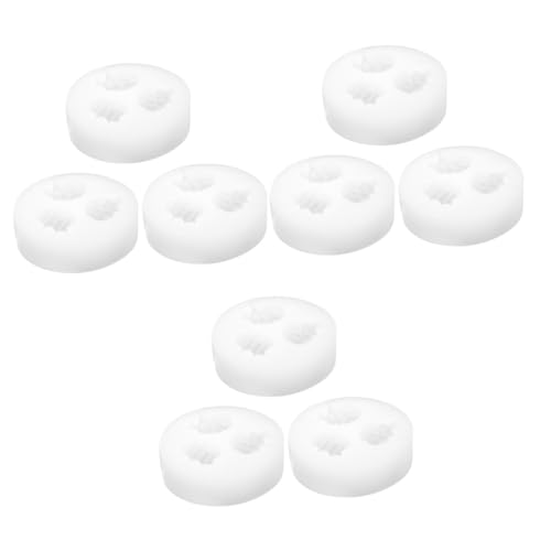 DIYEAH 3 Sätze Kürbisform Halloween Für Herstellung Favorisieren Groß Silikonform Gießform Kerzengiessformen Diy Pumpkin Mold Kürbis-modellierform Kerzenform Kieselgel Weiß 3 Stücke * 3 von DIYEAH