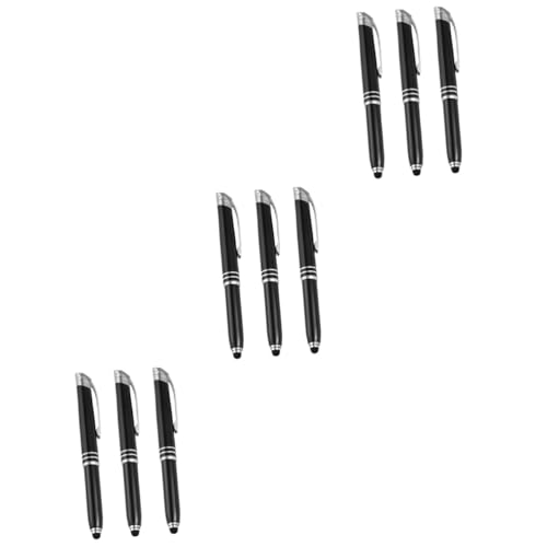 DIYEAH 3 Sätze Led Metall Kugelschreiber Mit Leuchtfunktion Für Touchscreen Geräte Multifunktionale Langlebige Stifte Für Bürobedarf Und Kreatives Schreiben 3 Stücke * 3 von DIYEAH