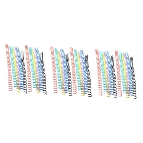 DIYEAH 3 Sätze Lose Blattspule Drahtwicklung Abnehmbare Binderinge Farbige Lose Blattringe Bindungsspulen Bindemaschine Spiralspulenbinder Aktenordner Kreise Kette Plastik 12 Stücke * 3 DIYEAH 3 Sätze Lose Blattspule Drahtwicklung Abnehmbare Binderinge Farbige Lose Blattringe Bindungsspulen Bindemaschine Spiralspulenbinder Aktenordner Kreise Kette Plastik 12 Stücke * 3 von DIYEAH