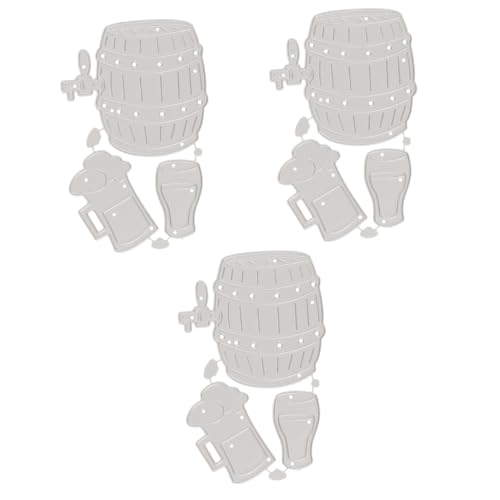 DIYEAH 3 Sätze Metallmesserform Stanzformen Für Die Kartenherstellung Zubehör Für Die Kartenherstellung Gestanzt Metallstanzformen Für Scrapbooking Stahl Mit Hohem Kohlenstoffgehalt von DIYEAH