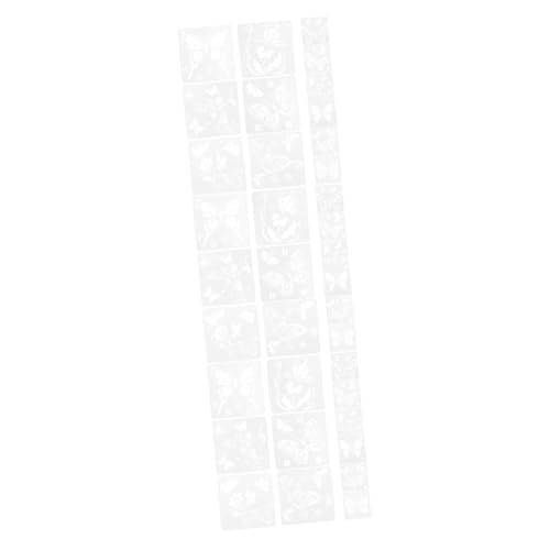 DIYEAH 3 Sätze Schmetterling Zeichnungsvorlage Natur Schmetterlingsvorlage Dekorative Schablonen Malschablonen Für Wände Groß Dekoration Kunst Schablonen Weiß Das Haustier 12 Stück * 3 von DIYEAH