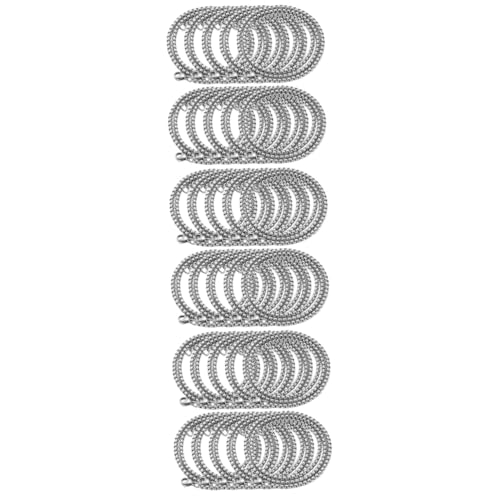 DIYEAH 3 Sätze Schmuckmaterial Halsketten Tipps Schmuckherstellungszubehör DIY Halskettenketten Armbandmaterial Silber Schmuckdraht Armbänder Ketten Zur Schmuckherstellung 10 Stück * 3 von DIYEAH