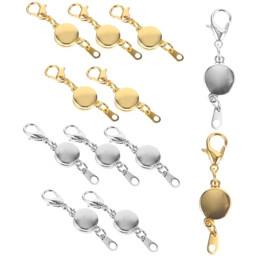 DIYEAH 3 Sätze Schmuckschnalle Karabinerverschluss Halsketten Halsketten Ketten Armband Magnetverschlüsse Verschlüsse DIY Schmuckherstellung Verschlüsse Schmuckverschlüsse 12 Stück * 3 von DIYEAH