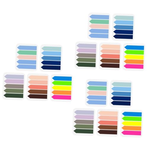 DIYEAH 3 Sätze Seitenmarkierung Aus Papier Klebrige Seitenmarkierungsaufkleber Pastellfarbene Klebestreifen Bürogadges Schulsachen Lesezeichen Papiermarken-aufkleber 5 Packungen * 3 DIYEAH 3 Sätze Seitenmarkierung Aus Papier Klebrige Seitenmarkierungsaufkleber Pastellfarbene Klebestreifen Bürogadges Schulsachen Lesezeichen Papiermarken-aufkleber 5 Packungen * 3 von DIYEAH