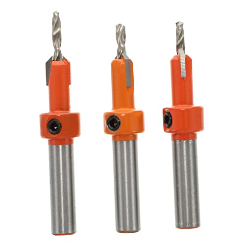 DIYEAH 3 Sätze Senkbohrer Senker Holzbearbeitung Fasenbohrer Bohren Granit Loch Holz Dübelschneider Kegelbohrer Körnerbohrer Körner Orange Hochgeschwindigkeitsstahl 3 Stück * 3 DIYEAH 3 Sätze Senkbohrer Senker Holzbearbeitung Fasenbohrer Bohren Granit Loch Holz Dübelschneider Kegelbohrer Körnerbohrer Körner Orange Hochgeschwindigkeitsstahl 3 Stück * 3 von DIYEAH