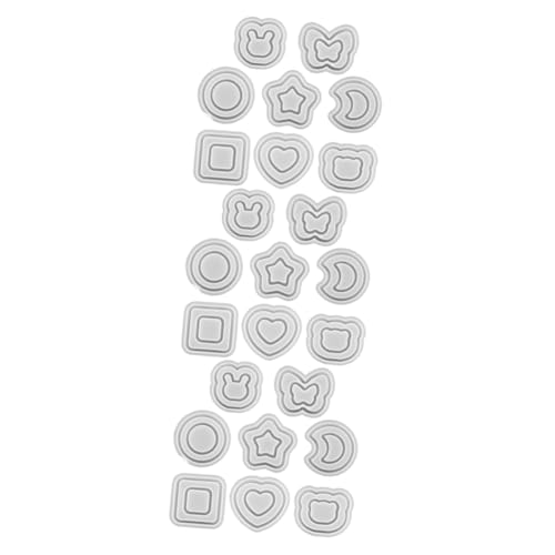 DIYEAH 3 Sätze Silikonform DIY Schlüsselanhänger Schlüsselanhänger Gummibärchen Form Formen Schlüsselanhänger Schlüsselanhänger Herstellung Gießform Handwerk Schlüsselanhänger 8 Stück * 3 von DIYEAH