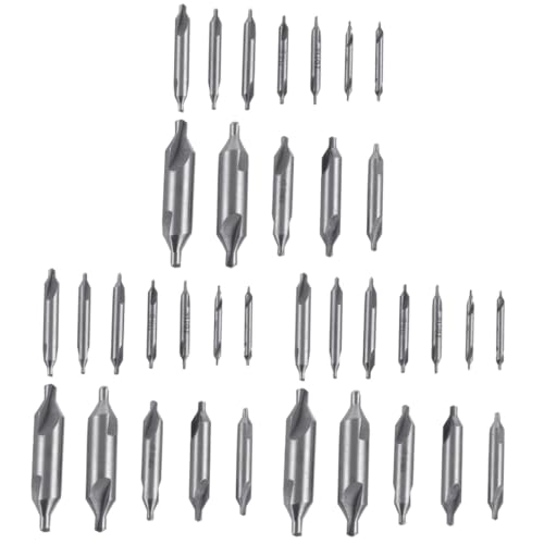 DIYEAH 3 Sätze Teiliges Center Drills A Präzisions Zentrierbohrer Hochfestem Für Präzises Bohren Und Effiziente Spanabfuhr 12 Stück * 3 DIYEAH 3 Sätze Teiliges Center Drills A Präzisions Zentrierbohrer Hochfestem Für Präzises Bohren Und Effiziente Spanabfuhr 12 Stück * 3 von DIYEAH