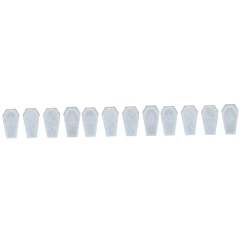 DIYEAH 3 Sätze Teiliges Diy Kristall Epoxidharz Gießform Set Für Halloween Schmuckboxen Stabile Silikonformen Für Aufbewahrungsboxen Und Kreative Bastelprojekte 4 Stück * 3 von DIYEAH