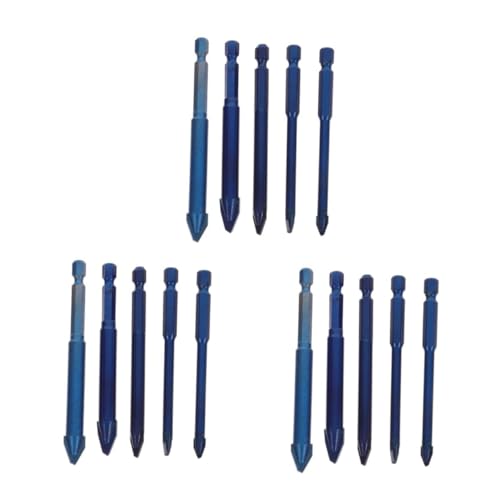 DIYEAH 3 Sätze Teiliges Exzenterbohrer Für Wandbohrungen Hochwertige Metallbohrer Für Keramikfliesen Und Gerade Griffbohrer Langlebig Und Vielseitig Einsetzbar 5 Stück * 3 DIYEAH 3 Sätze Teiliges Exzenterbohrer Für Wandbohrungen Hochwertige Metallbohrer Für Keramikfliesen Und Gerade Griffbohrer Langlebig Und Vielseitig Einsetzbar 5 Stück * 3 von DIYEAH