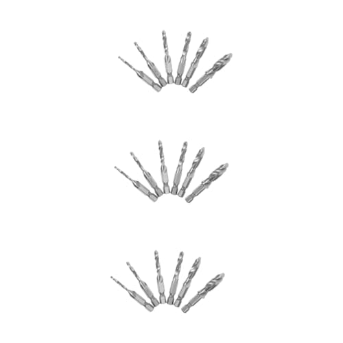 DIYEAH 3 Sätze Teiliges Hochgeschwindigkeitsstahl Gewindebohrer mit Spiralbohrern Multifunktionswerkzeug für Gewindeschneiden Bohren und Abkanten DIYEAH 3 Sätze Teiliges Hochgeschwindigkeitsstahl Gewindebohrer mit Spiralbohrern Multifunktionswerkzeug für Gewindeschneiden Bohren und Abkanten von DIYEAH