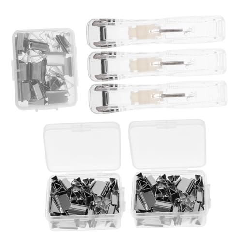 DIYEAH 3 Sätze Transparenter Push-clip-dispenser für Büro Schule Stabile Langlebige Dokumentenklammer mit Nachfüllclips Effiziente Umweltfreundliche Heftklammer-alternative DIYEAH 3 Sätze Transparenter Push-clip-dispenser für Büro Schule Stabile Langlebige Dokumentenklammer mit Nachfüllclips Effiziente Umweltfreundliche Heftklammer-alternative von DIYEAH