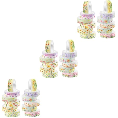 DIYEAH 3 Sätze Transparentes Washi-tape Dekorative Klebebänder Selber Machen Aufkleber Zum Basteln Scrapbooking Washi Tape Washi -bänder Tagebuchband 12 Rollen * 3 DIYEAH 3 Sätze Transparentes Washi-tape Dekorative Klebebänder Selber Machen Aufkleber Zum Basteln Scrapbooking Washi Tape Washi -bänder Tagebuchband 12 Rollen * 3 von DIYEAH