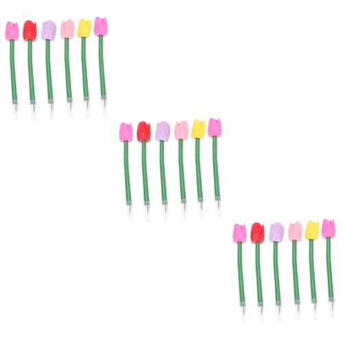 DIYEAH 3 Sätze Tulpen Kugelschreiber Textmarker Blumenstifte Dekorativer Neuheitsstift Farbige Kugelschreiber Pflanzenstift Party Transparenter Blumenstift Mehrfarbiger 6 Stück * 3 DIYEAH 3 Sätze Tulpen Kugelschreiber Textmarker Blumenstifte Dekorativer Neuheitsstift Farbige Kugelschreiber Pflanzenstift Party Transparenter Blumenstift Mehrfarbiger 6 Stück * 3 von DIYEAH