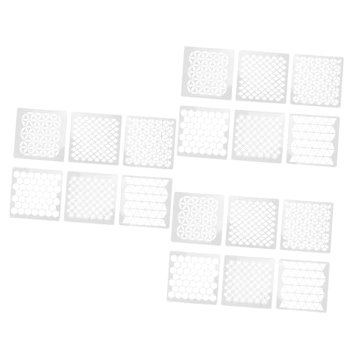 DIYEAH 3 Sätze Wandmalerei-vorlage Schablone Für Wandmalerei Vorlage Malvorlagentafel Weiß 6 Stücke * 3 DIYEAH 3 Sätze Wandmalerei-vorlage Schablone Für Wandmalerei Vorlage Malvorlagentafel Weiß 6 Stücke * 3 von DIYEAH