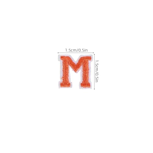 DIYEAH 3 Sets Aufnäher zum Aufbügeln von Buchstaben aus Filz, Alphabet, A-Z, zum Dekorieren und Reparieren, Applikationen für Kleidung, Jacken, Hemden, Hüte, Taschen, Jeans, Rucksäcke, Orange DIYEAH 3 Sets Aufnäher zum Aufbügeln von Buchstaben aus Filz, Alphabet, A-Z, zum Dekorieren und Reparieren, Applikationen für Kleidung, Jacken, Hemden, Hüte, Taschen, Jeans, Rucksäcke, Orange von DIYEAH
