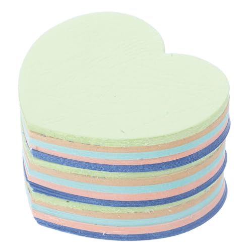DIYEAH 3 Sets Handgeschriebener Herzkarten Blanko Herzförmige Karten Herzformen Für Schulprojekte Heimdekorationen Handgeschriebene Nachrichtenkarten Herz Blanko Briefpapier von DIYEAH