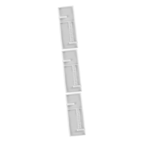 DIYEAH 3 Stck. Diy Silikonform für Handyhalterung Abnehmbare Epoxidharz Gießform für Mobiltelefone Handarbeit für Familie und Einfach zu Reinigen und Wiederverwendbar von DIYEAH