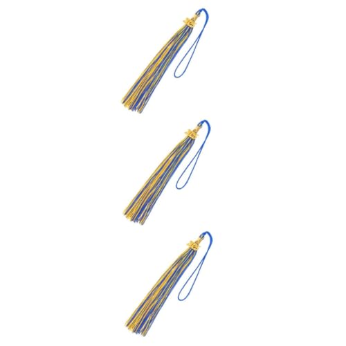 DIYEAH 3 Stück 2025 Graduierungskappe Quasten Mützen-Charme Massendekoration Zubehör Hüte Party Abschlussmütze Zubehör Abschlussquaste Abschlusskostüm für Frauen Guaduate-Quaste Polyester DIYEAH 3 Stück 2025 Graduierungskappe Quasten Mützen-Charme Massendekoration Zubehör Hüte Party Abschlussmütze Zubehör Abschlussquaste Abschlusskostüm für Frauen Guaduate-Quaste Polyester von DIYEAH